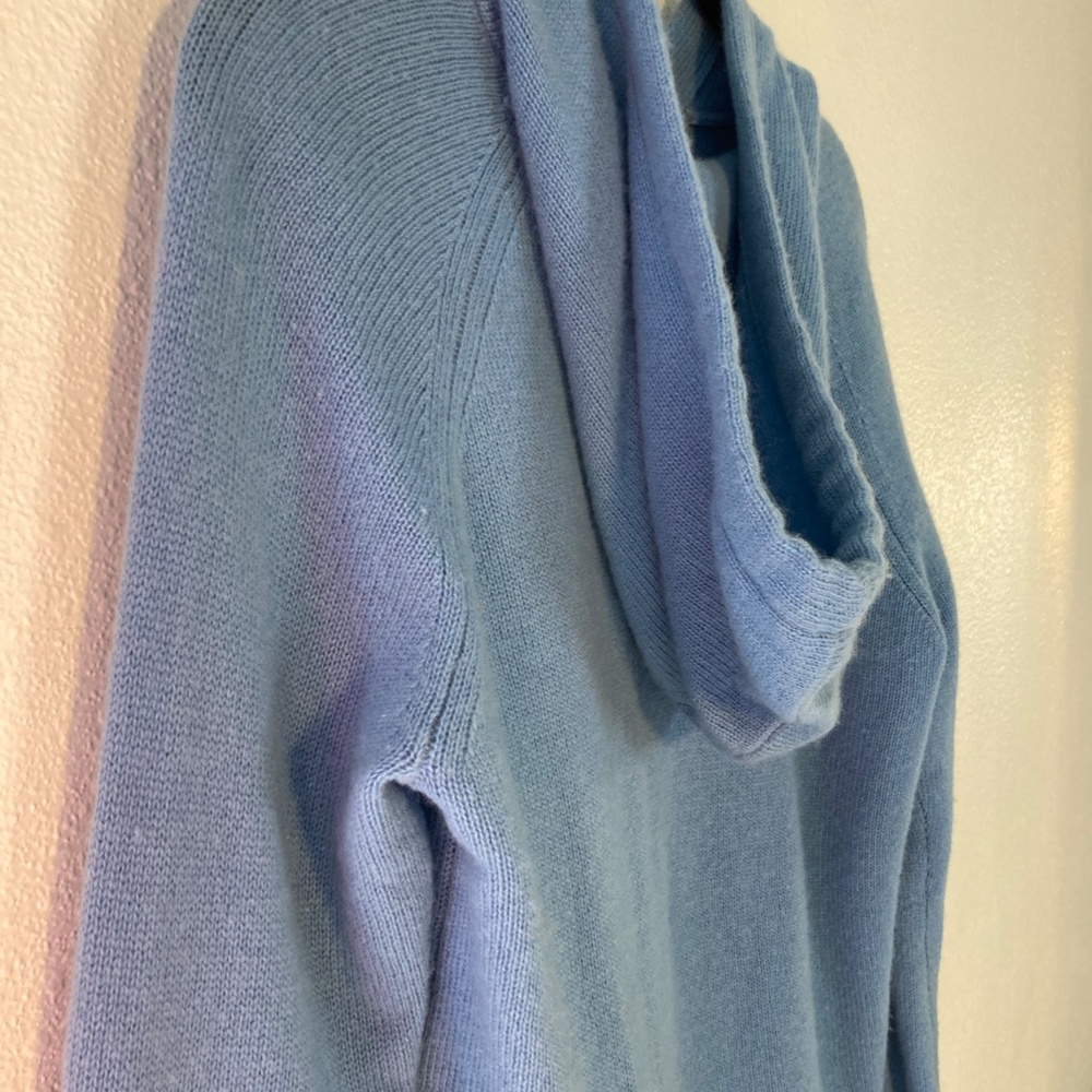 vince cashmere raglan sleeve pullover hoodie - Picture 11 of 13